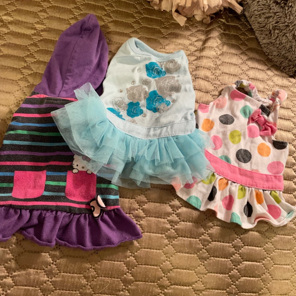 Bundle of Small Dog dress